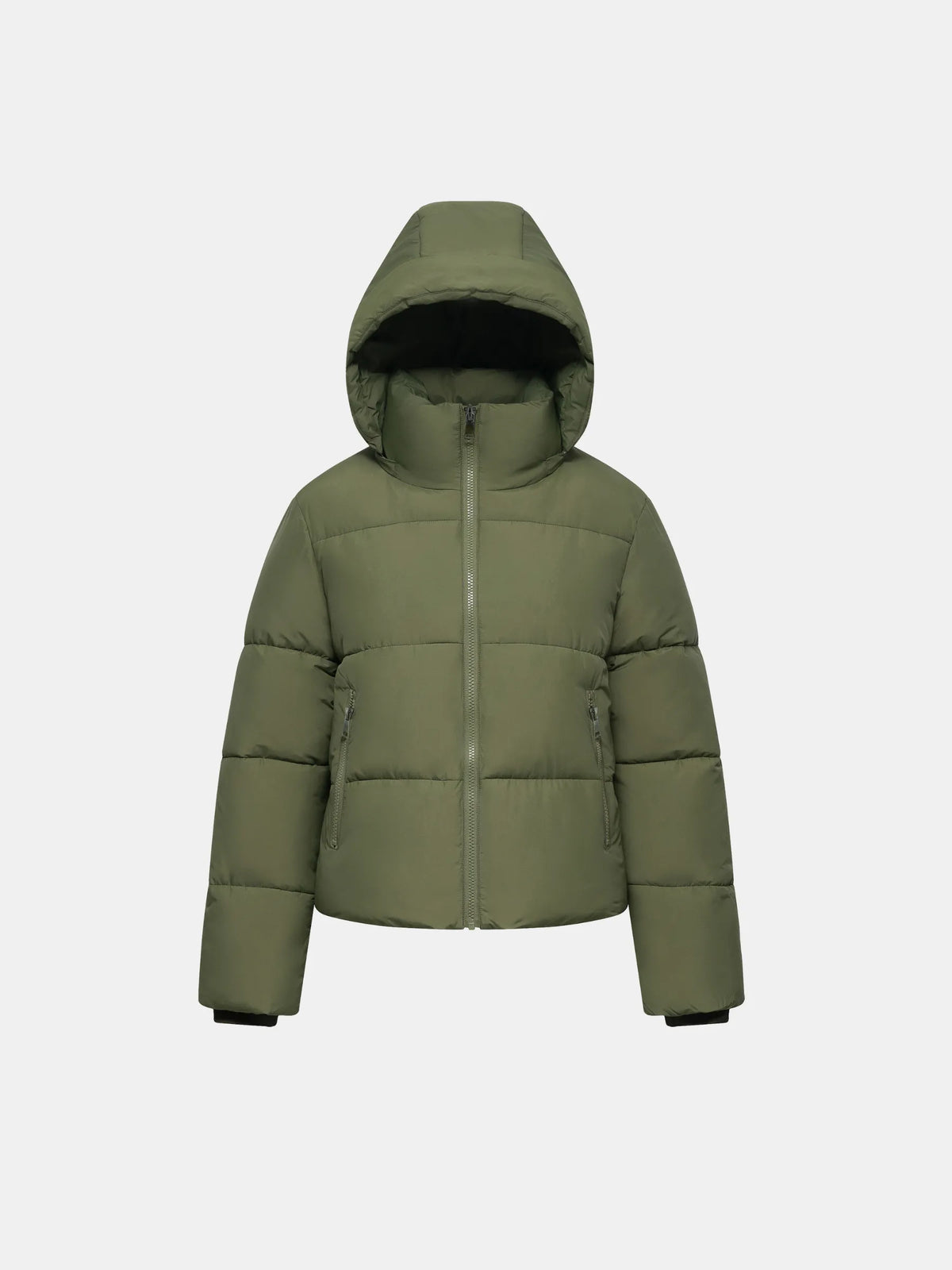 WarmCore™ Classic Short Detachable Hooded Puffer Jacket