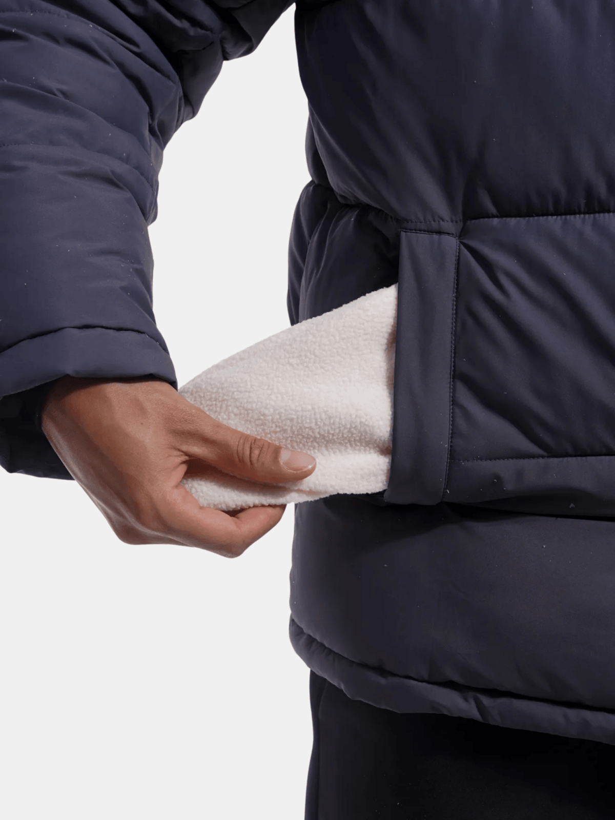 WarmCore™ Men's Detachable-Hooded Puffer Jacket