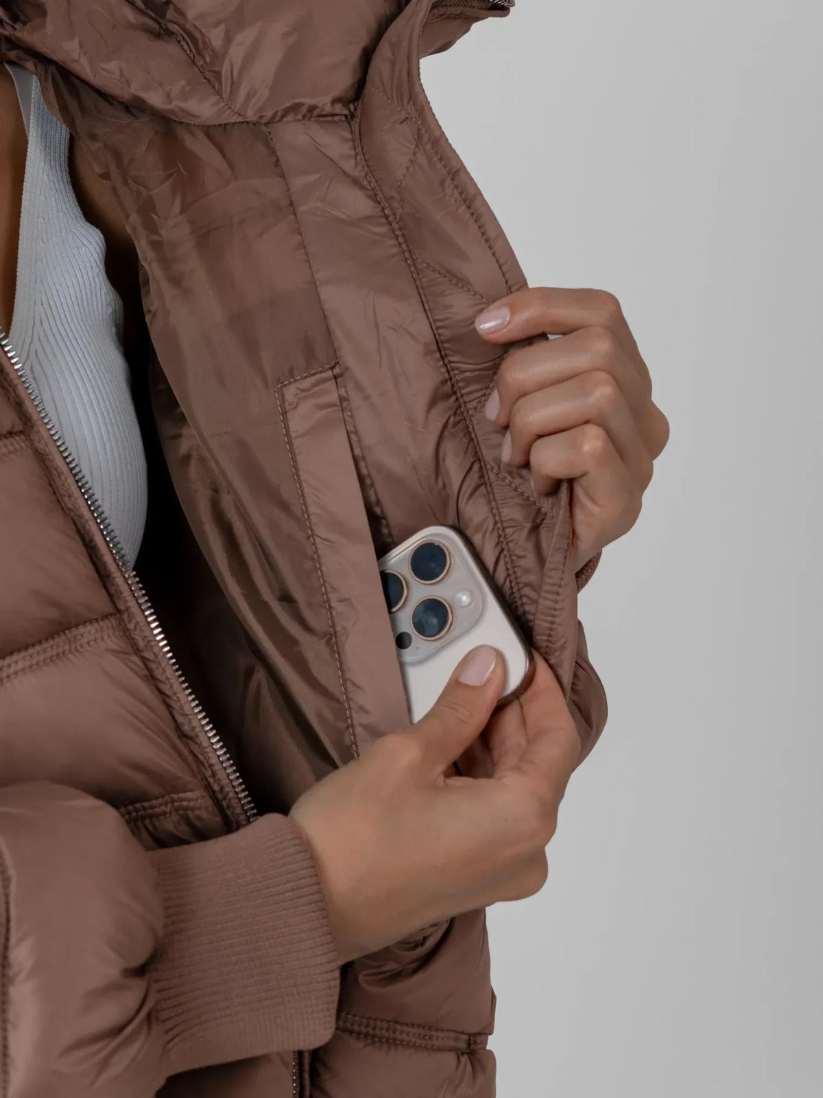 WarmCore™ Oversized Hood Short Puffer Jacket